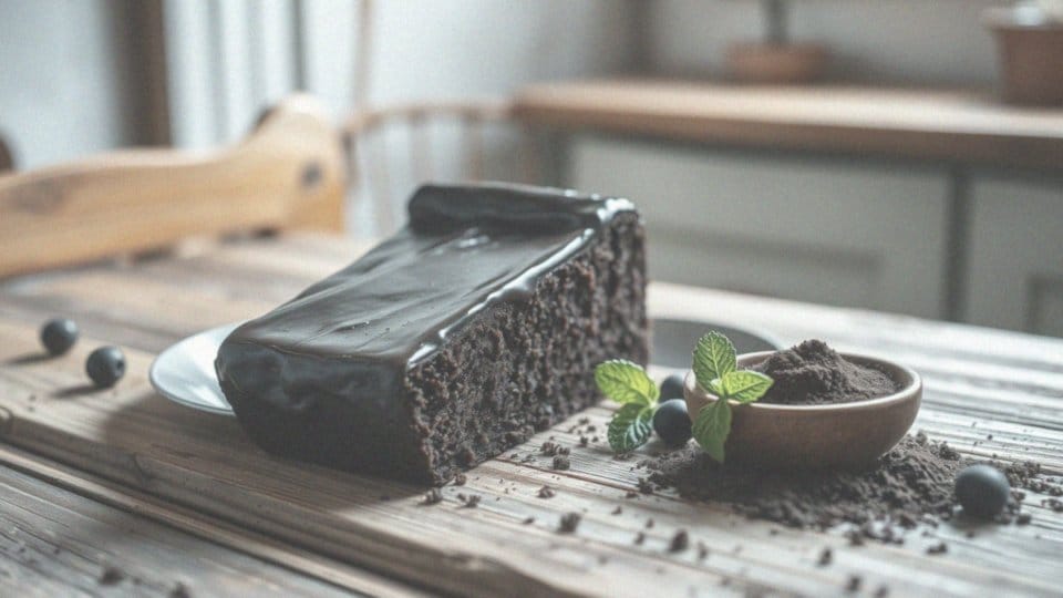 Jak czarne kakao wpływa na kolor i wygląd deserów?
