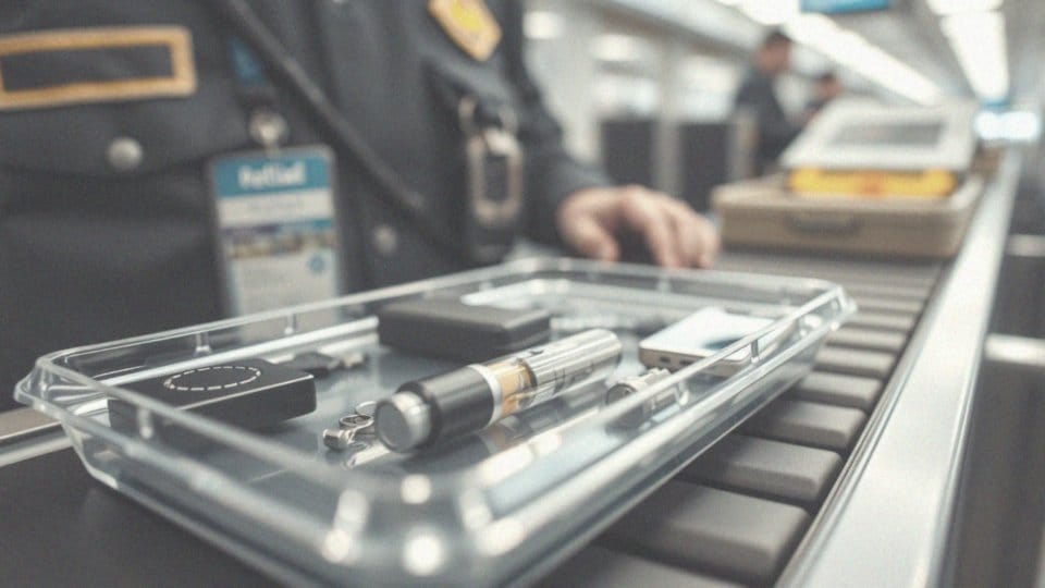 Dlaczego elektroniczne papierosy nie mogą być przewożone w bagażu rejestrowanym?