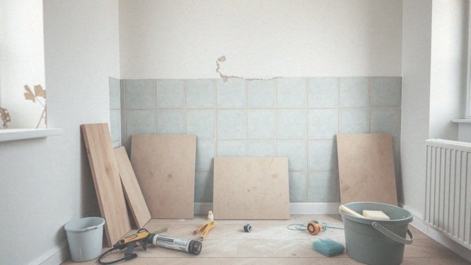 Jak montować płyty MDF na starych płytkach?