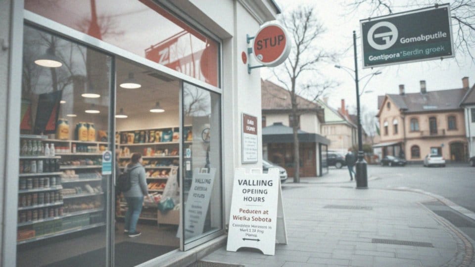 Jakie są różnice w godzinach otwarcia między Wielkim Piątkiem a Wielką Sobotą?