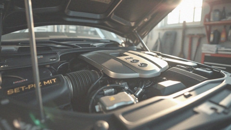 Co można powiedzieć o silniku 4.7 V8 w ML W166?