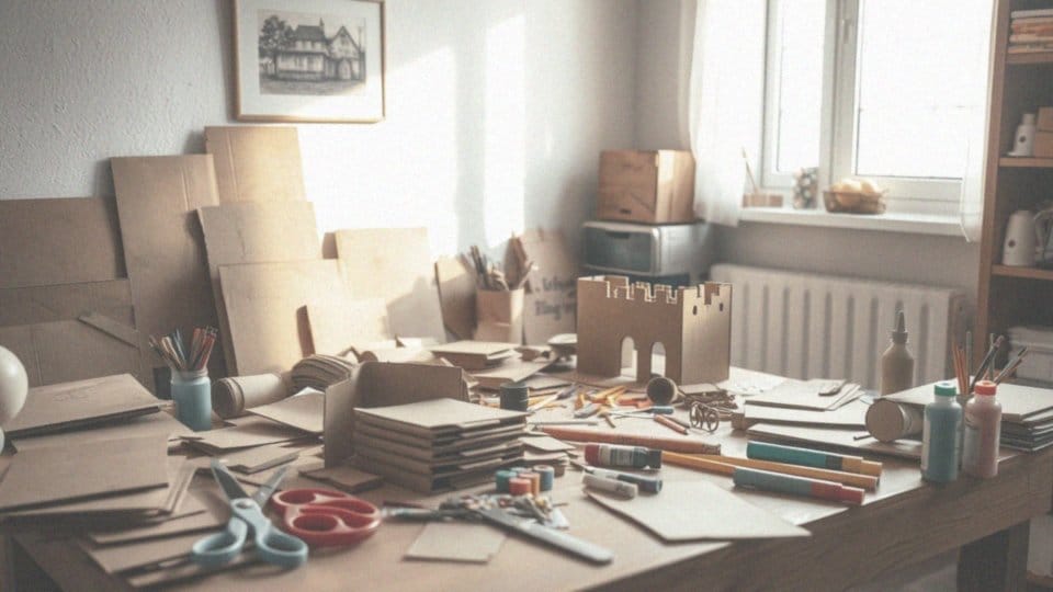 Jakie projekty DIY można realizować z użyciem kartonu?