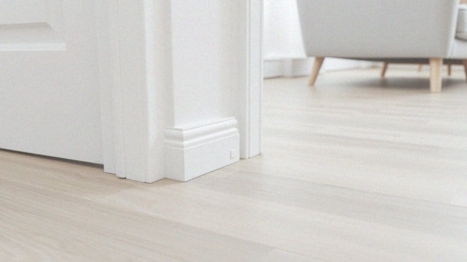 Jakie listwy przypodłogowe pasują do białych drzwi?