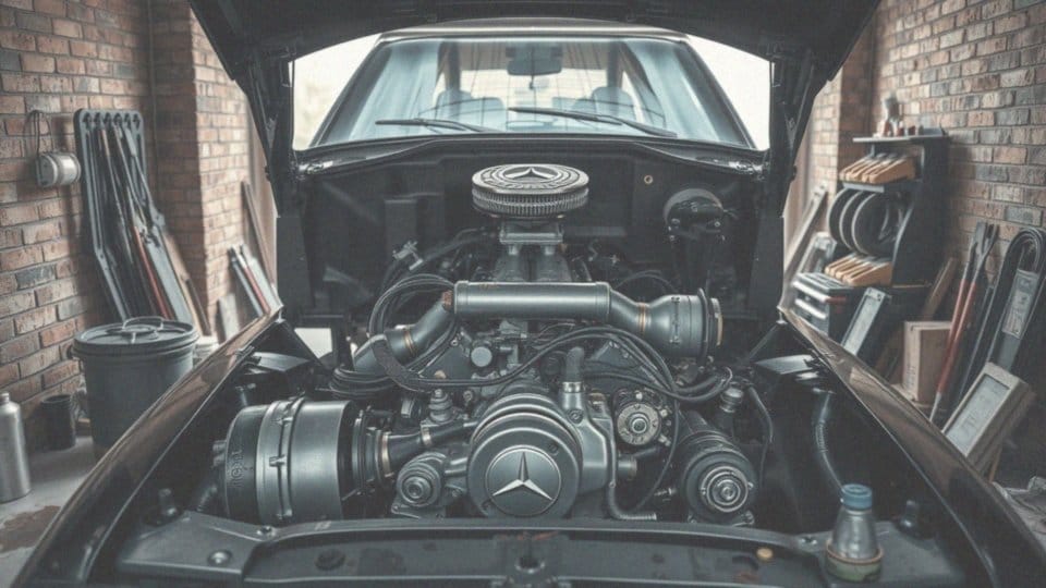 Jakie silniki są dostępne w Mercedesie W221?
