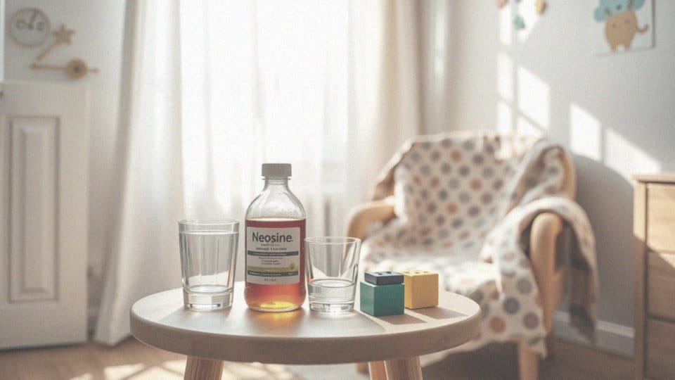 Jakie są zalecenia pediatrów dotyczące stosowania Neosine?