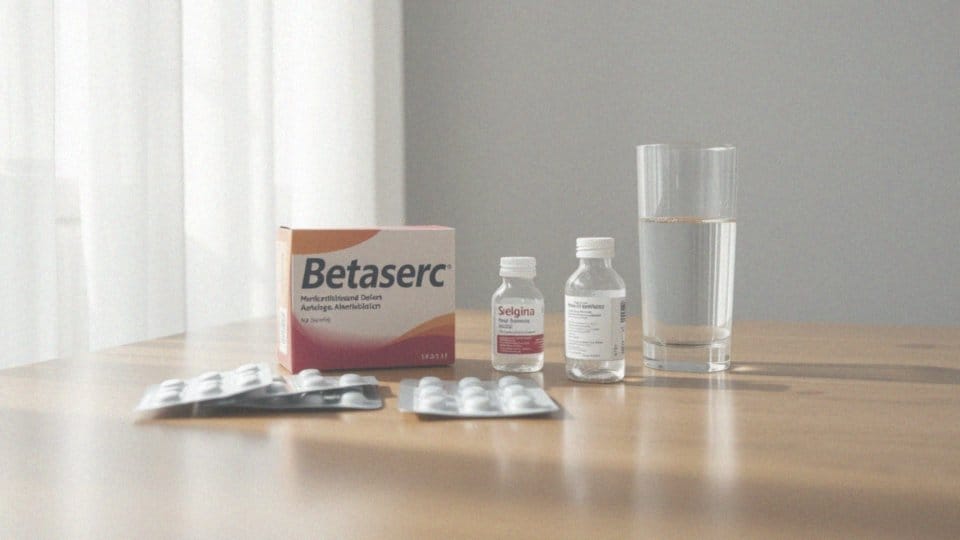 Jakie są interakcje Betaserc z innymi lekami?