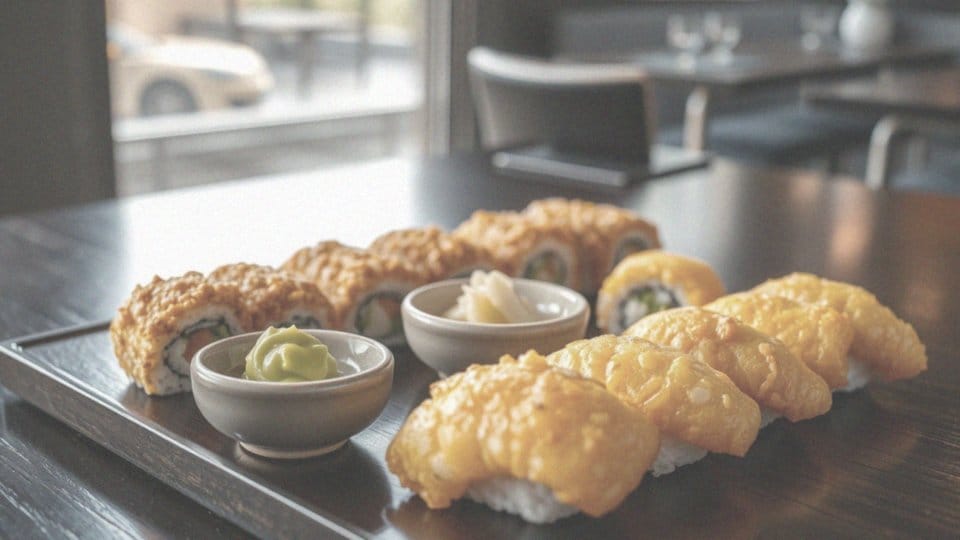 Co to jest sushi w tempurze i ile ma kalorii?