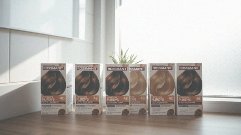 Dobre farby do włosów w Rossmannie – które wybrać?
