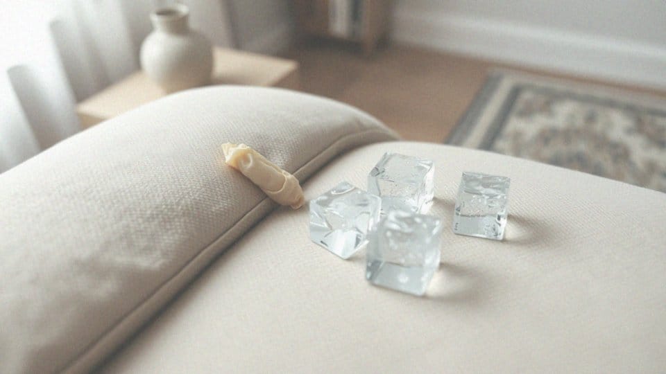 Jak usunąć gumę do żucia z kanapy? Sprawdzone metody