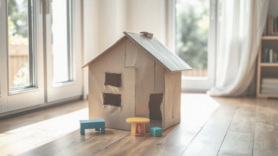 Jak zrobić domek z kartonu – krok po kroku dla dzieci