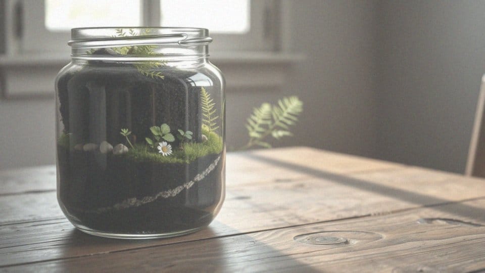 Las w słoiku – jak stworzyć miniaturowy ekosystem w domu?