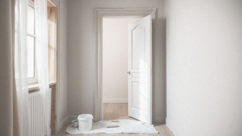 Malowanie drzwi wewnętrznych na biało – jaką farbę wybrać?