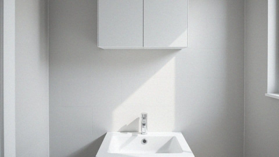 Na jakiej wysokości szafka nad umywalką – porady i wskazówki