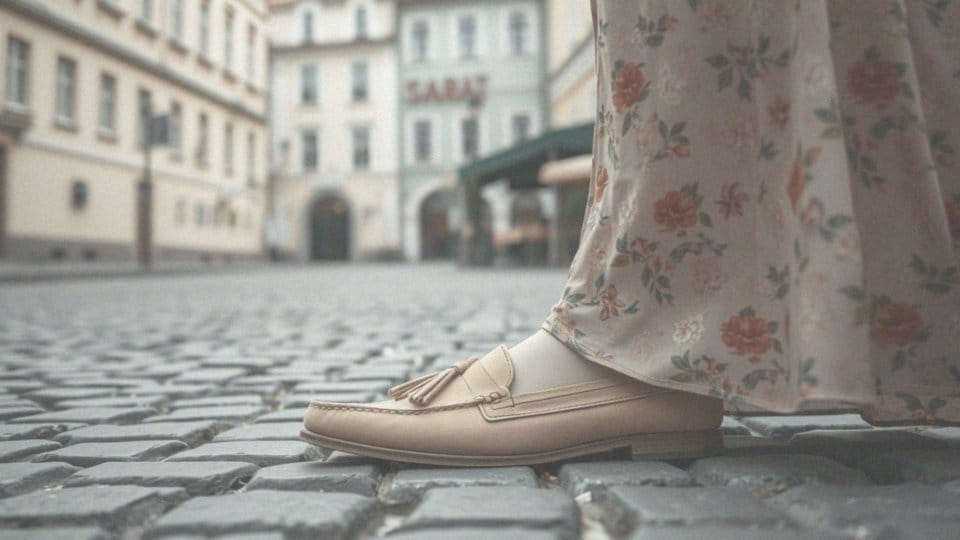 Płaskie buty do długiej sukienki – idealne modele i porady stylizacyjne