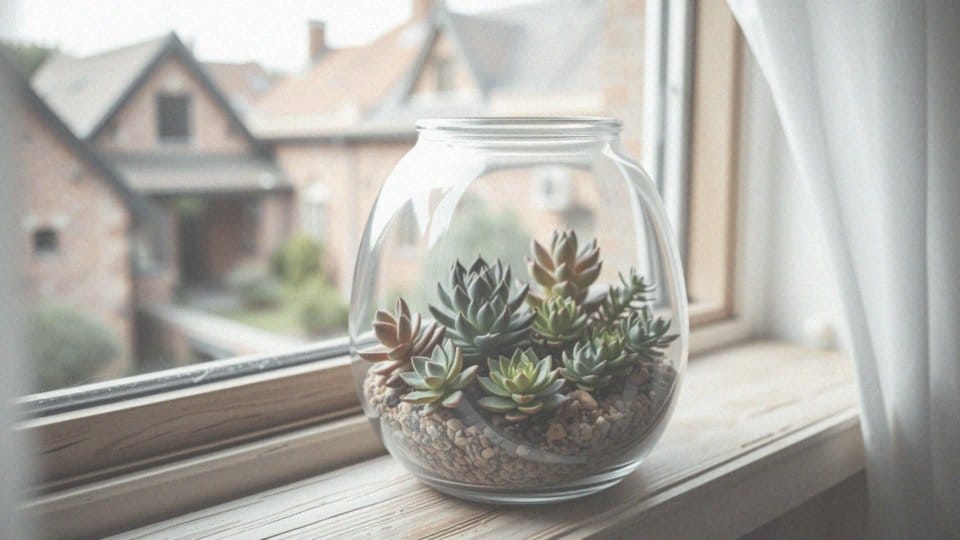 Sukulenty w szkle – jak stworzyć piękne kompozycje roślinne?