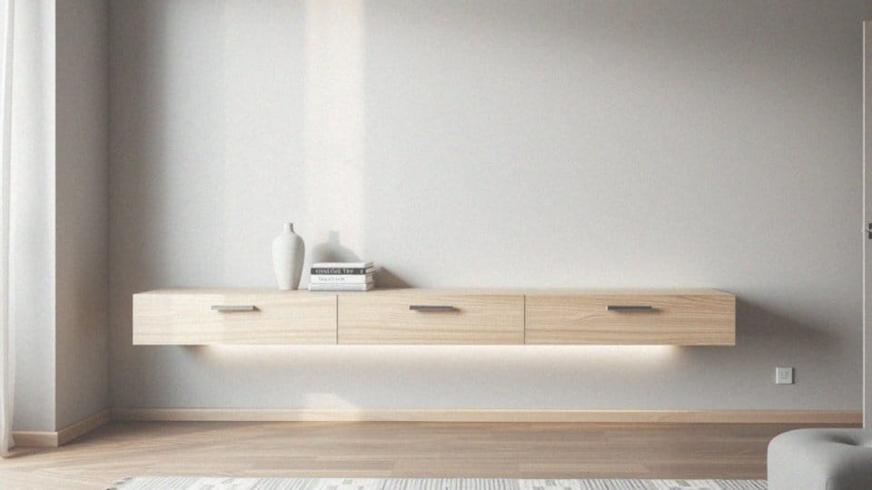 Szafka RTV wisząca – praktyczne i stylowe rozwiązanie do salonu