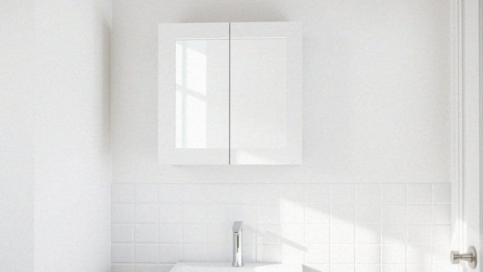 Szafka z lustrem nad umywalkę – funkcjonalność i estetyka w łazience